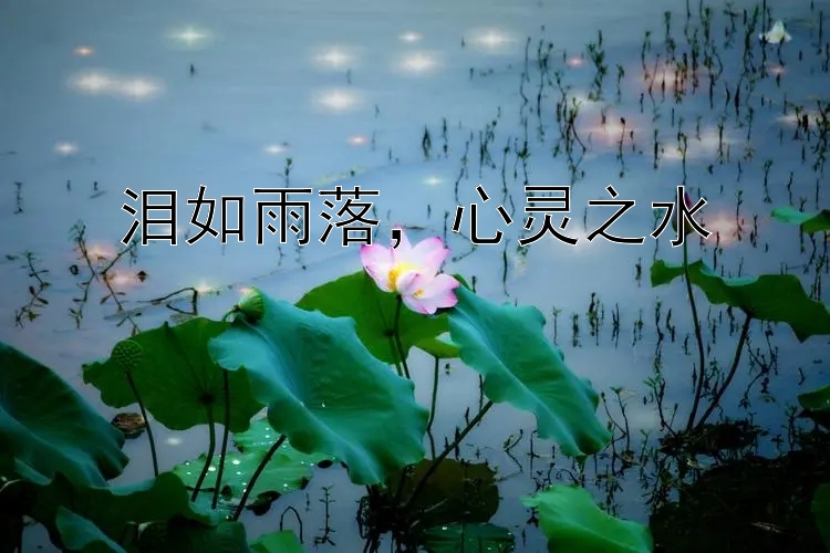 泪如雨落，心灵之水