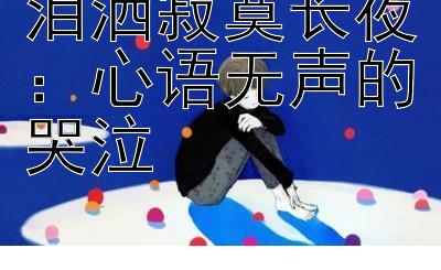 泪洒寂寞长夜：心语无声的哭泣